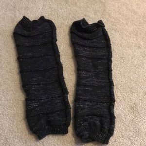 Black leg warmers